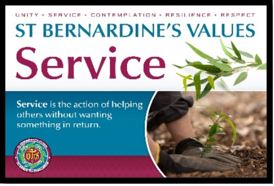 St Bernardine's value Service